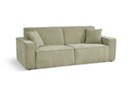 Houston Electric Sofabed Green 3 Seater