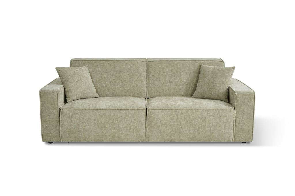 Houston Electric Sofabed Green 3 Seater