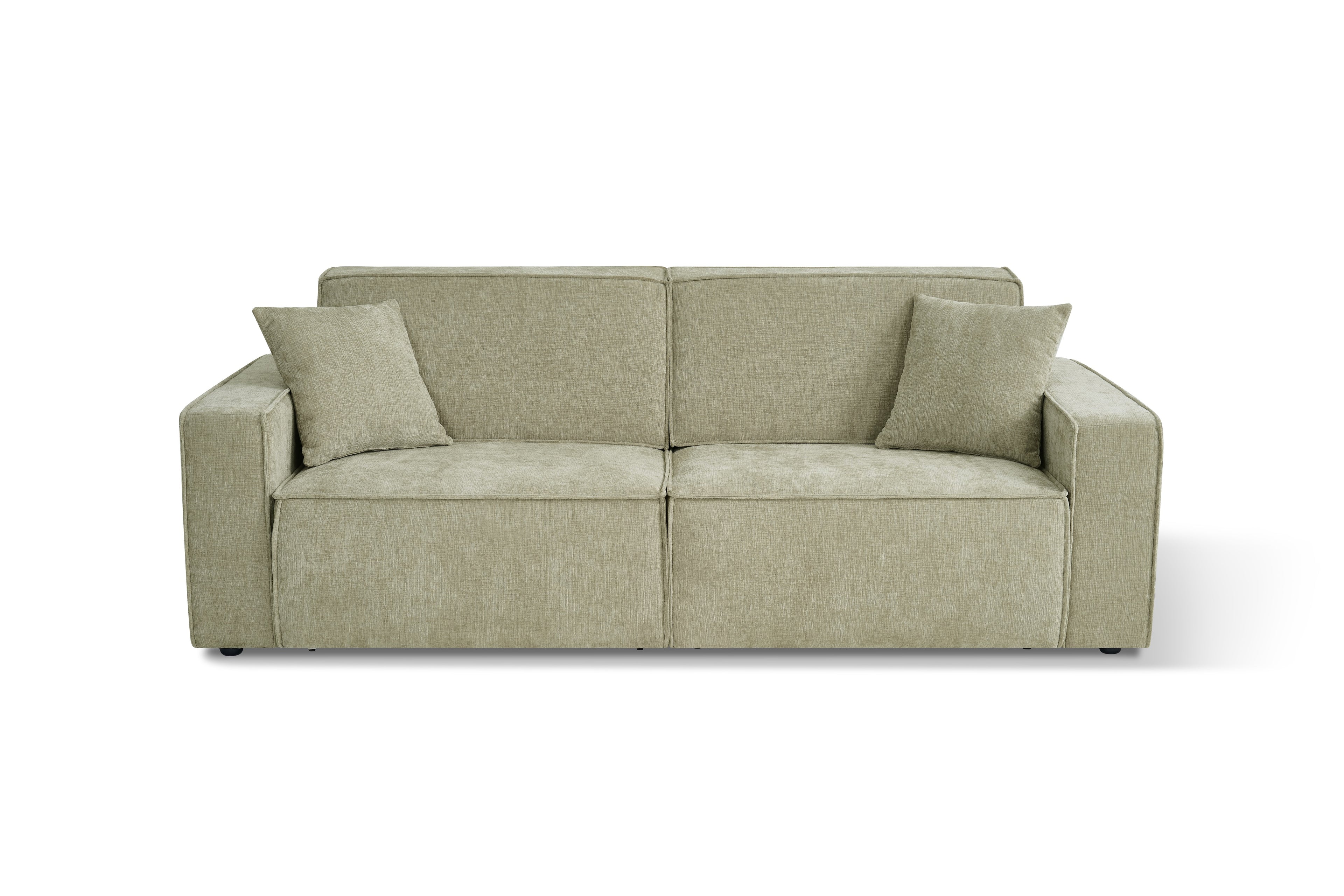 Houston Electric Sofabed Green 3 Seater