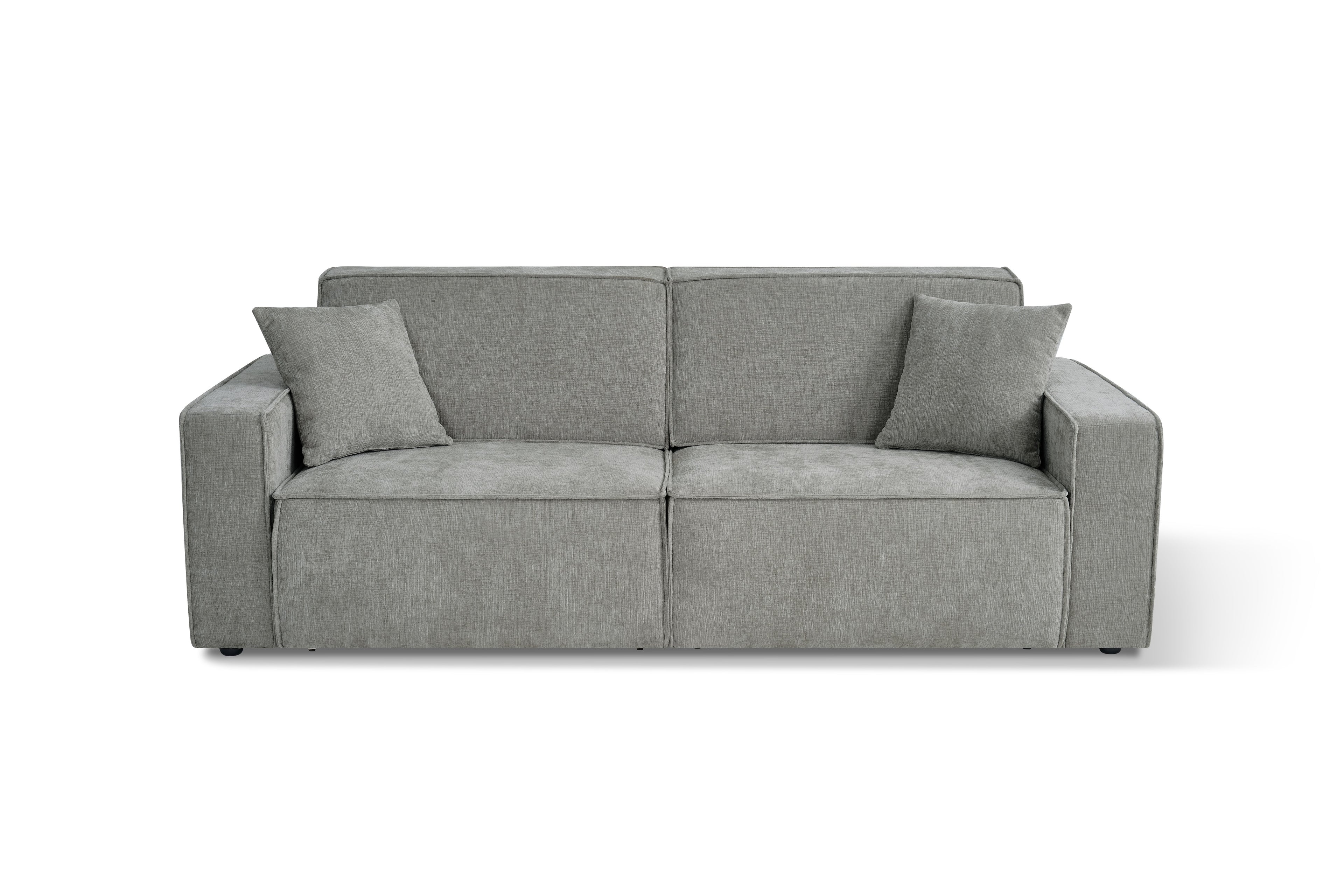 Houston Electric Sofabed Grey 3 Seater