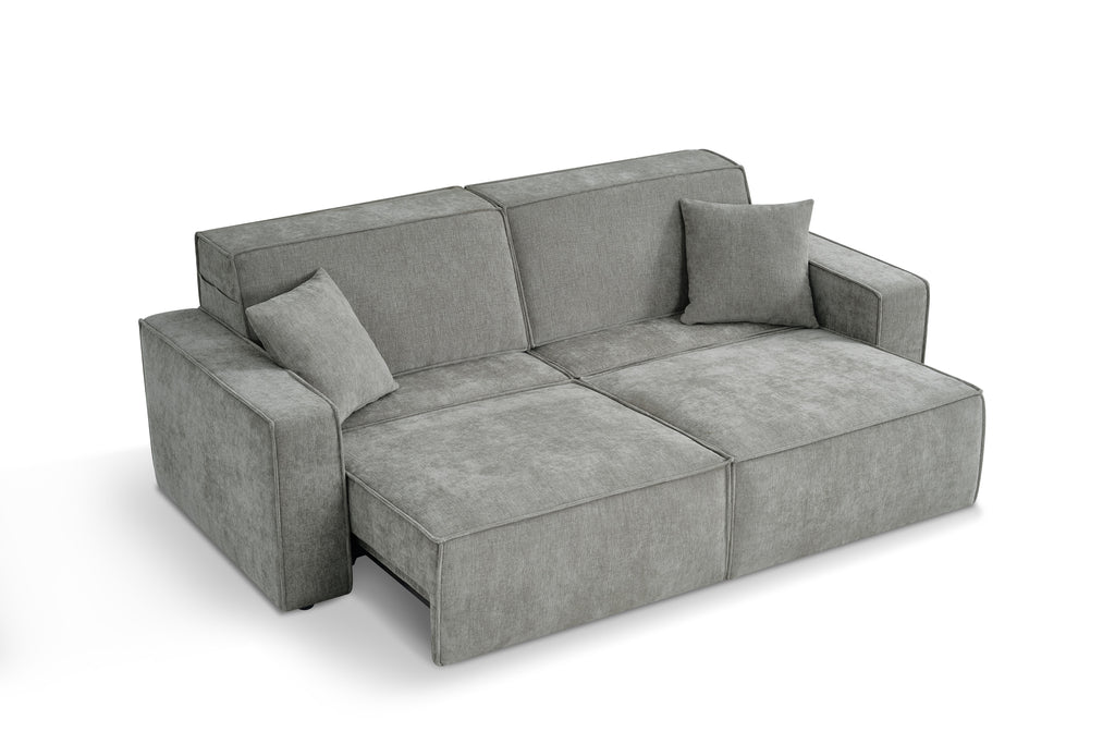 Houston Electric Sofabed Grey 3 Seater