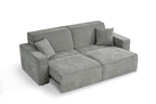 Houston Electric Sofabed Grey 3 Seater