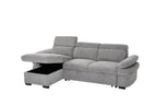 Hudson Sofabed Grey Universal Corner Sofa
