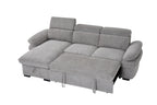 Hudson Sofabed Grey Universal Corner Sofa