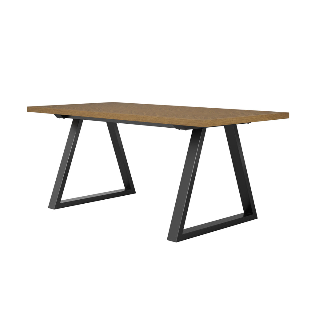 HYDE WHISKEY / BLACK DINING TABLE