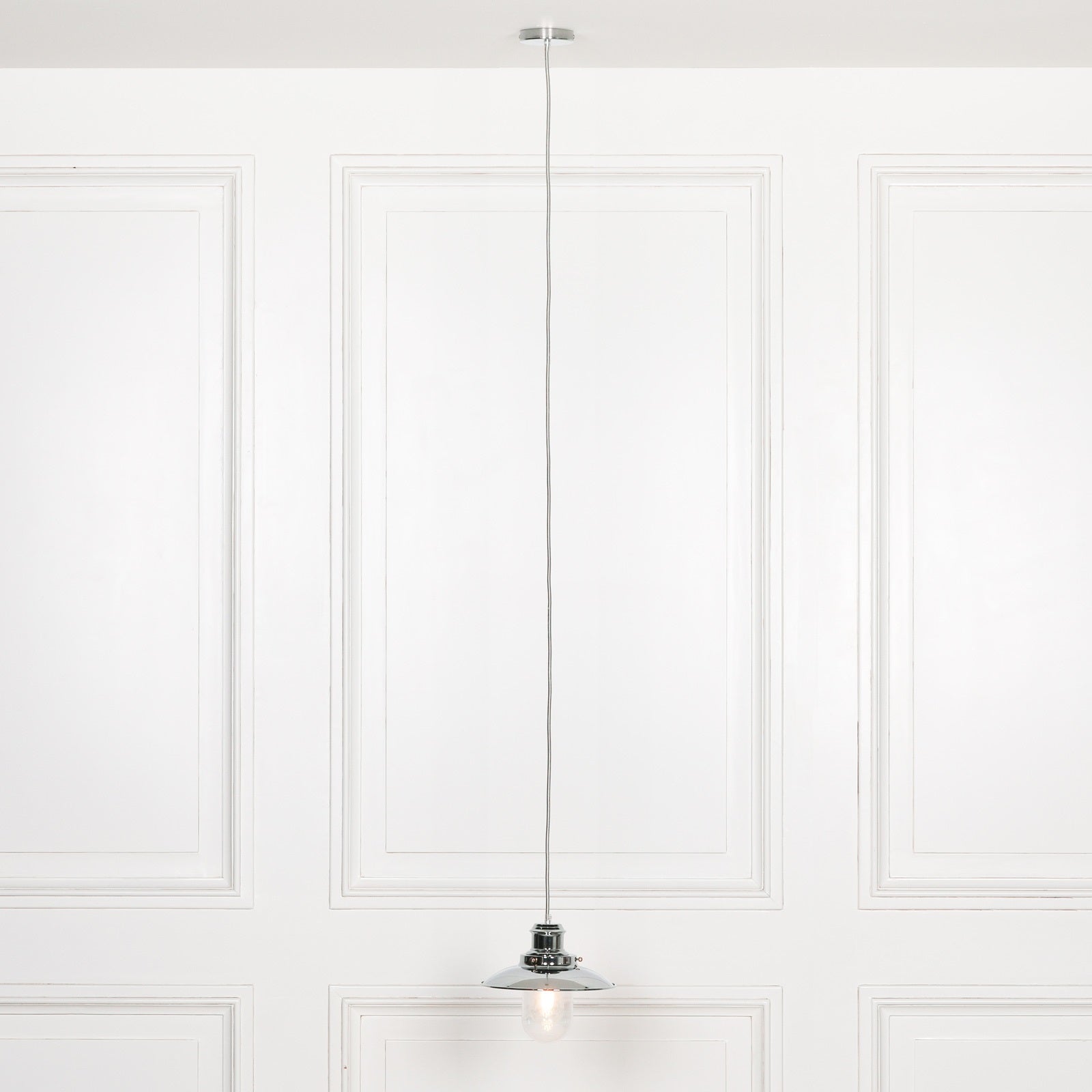 Chrome Style Fishermans Light