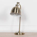 Industrial Style Stain Brass Metal Table Lamp with Shade