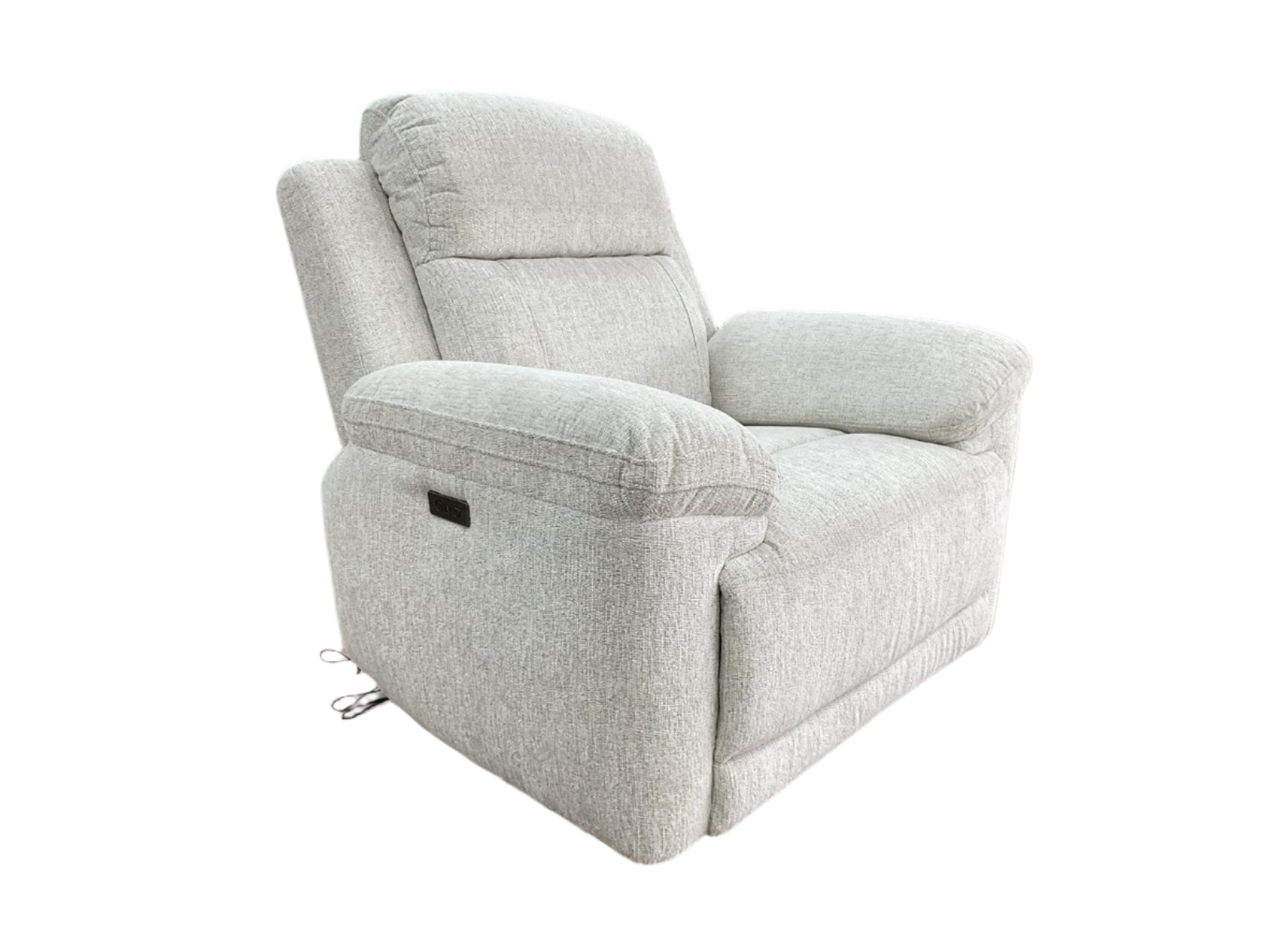 Owen Electric Recliner Beige Armchair