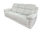 Owen Power Recliner Beige 3 Seater