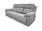 Owen Power Recliner Grey 3 Seater