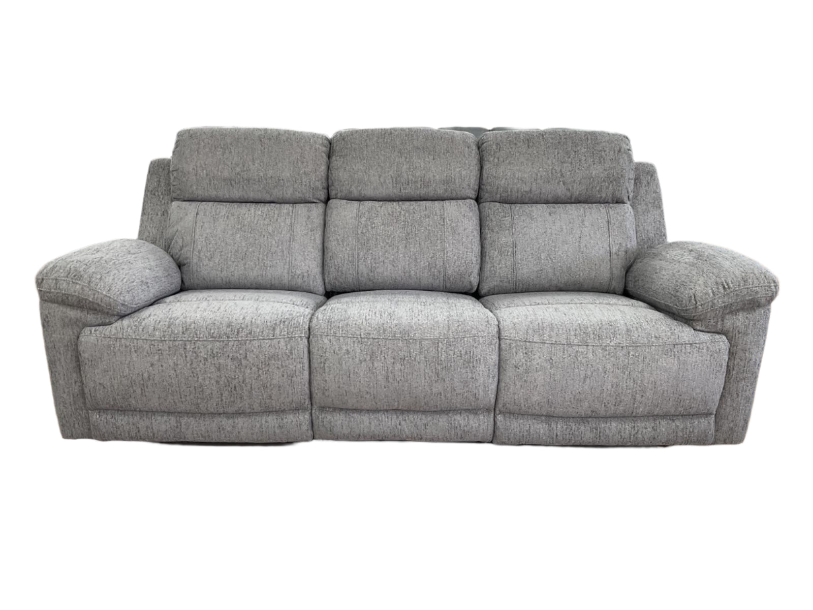Owen Power Recliner Grey 3 Seater
