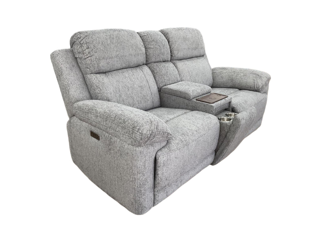 Owen Electric Recliner Grey 2 Seater