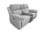 Owen Electric Recliner Grey 2 Seater