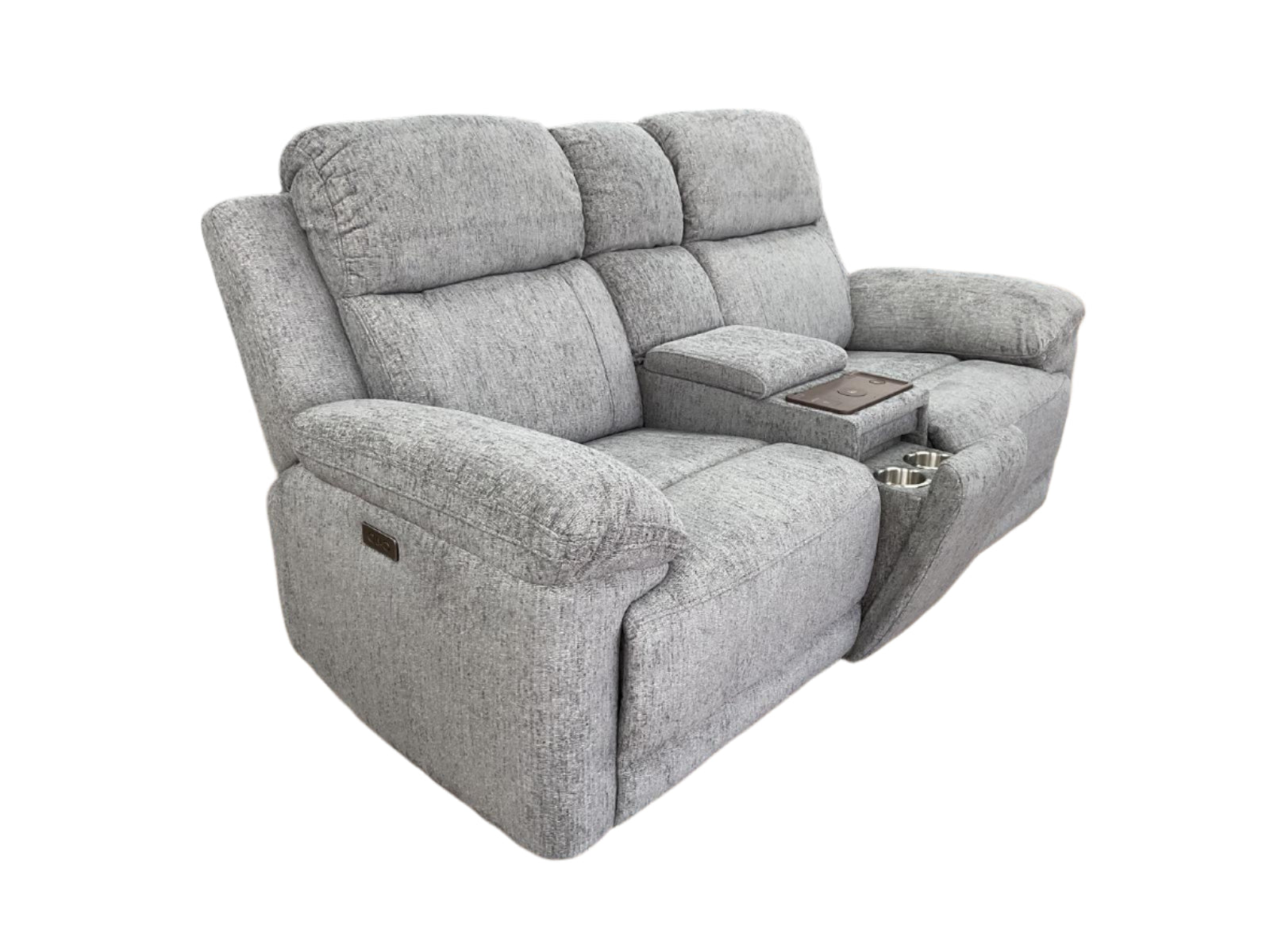 Owen Electric Recliner Grey 2 Seater