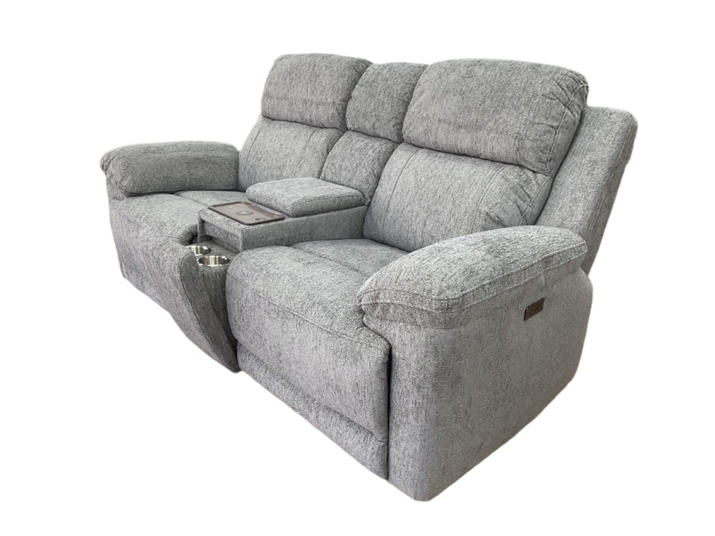 Owen Electric Recliner Grey 2 Seater