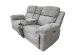 Owen Electric Recliner Grey 2 Seater