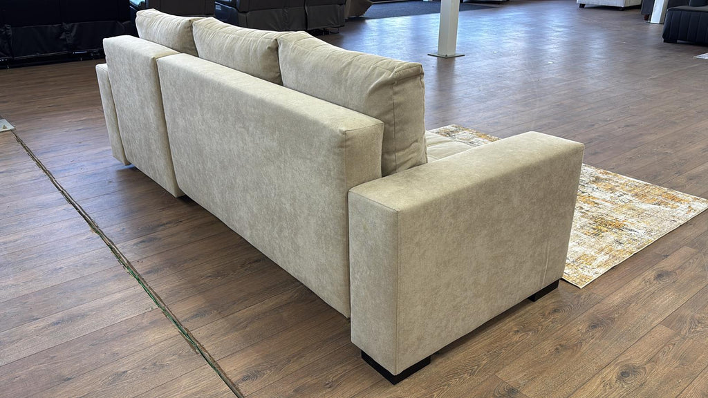 Hugo Sofabed Beige Right Hand Facing Corner