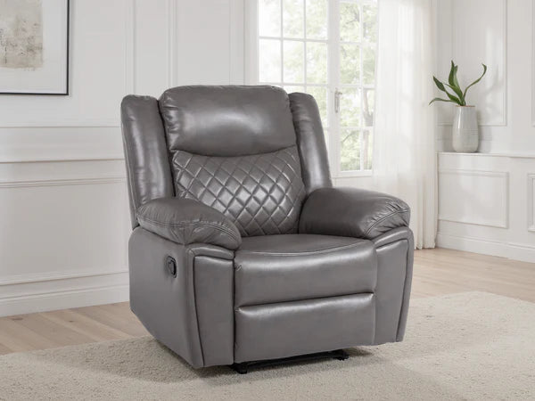 Myra Recliner Sofa Grey Armchair