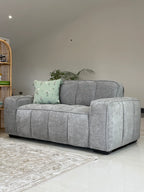 Paris Sofa Grey 2 Seater Sofa