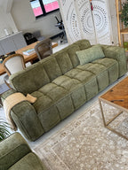 Paris Sofa Olive 3 Seater Sofa