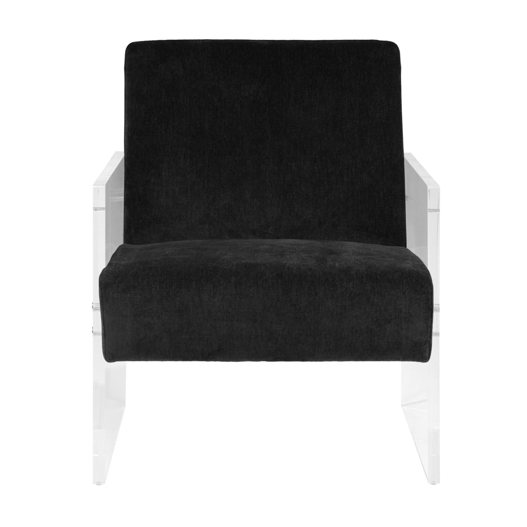 Ikos Accent Black Chair