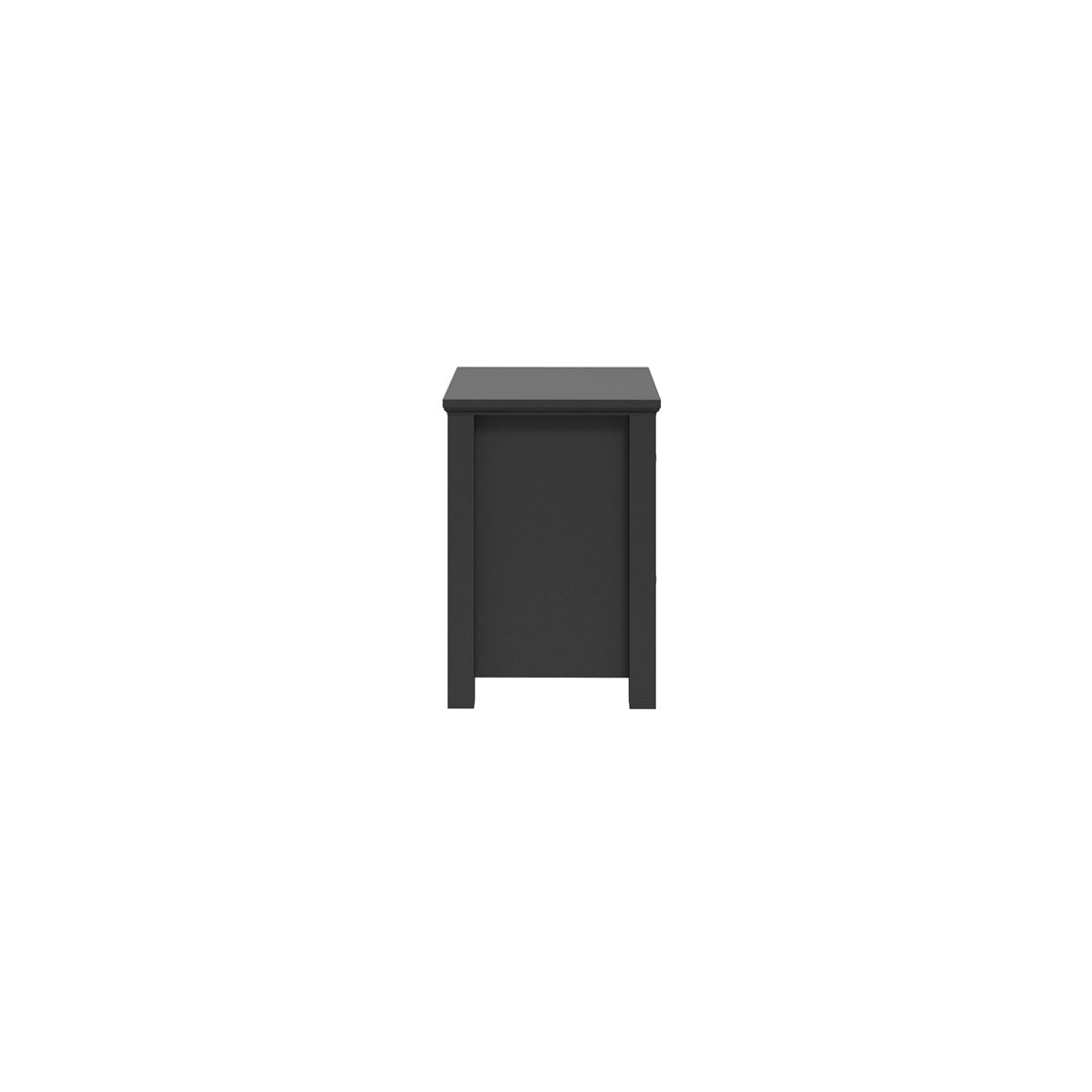 IVES BLACK BEDSIDE CABINET