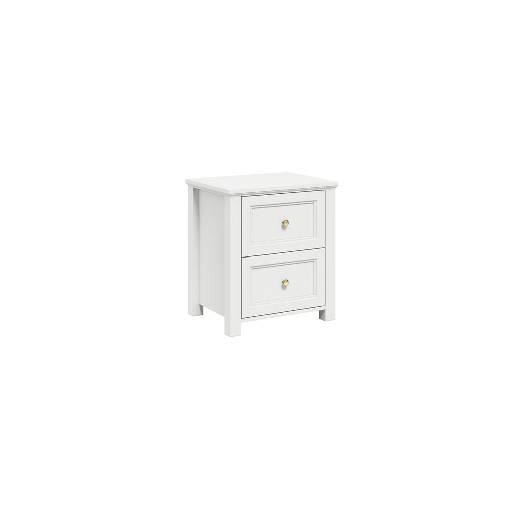 IVES WHITE BEDSIDE CABINET