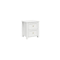 IVES WHITE BEDSIDE CABINET
