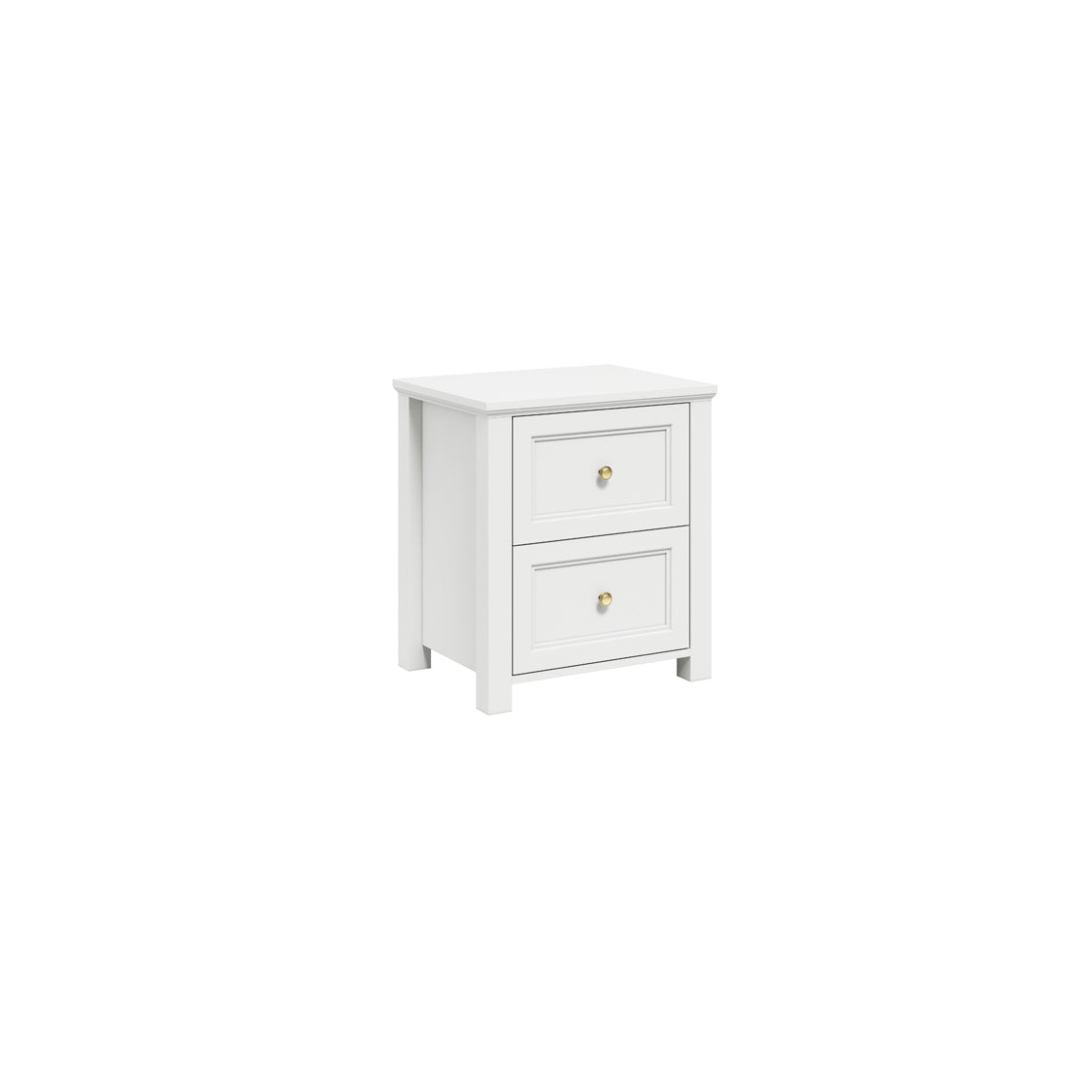 IVES WHITE BEDSIDE CABINET