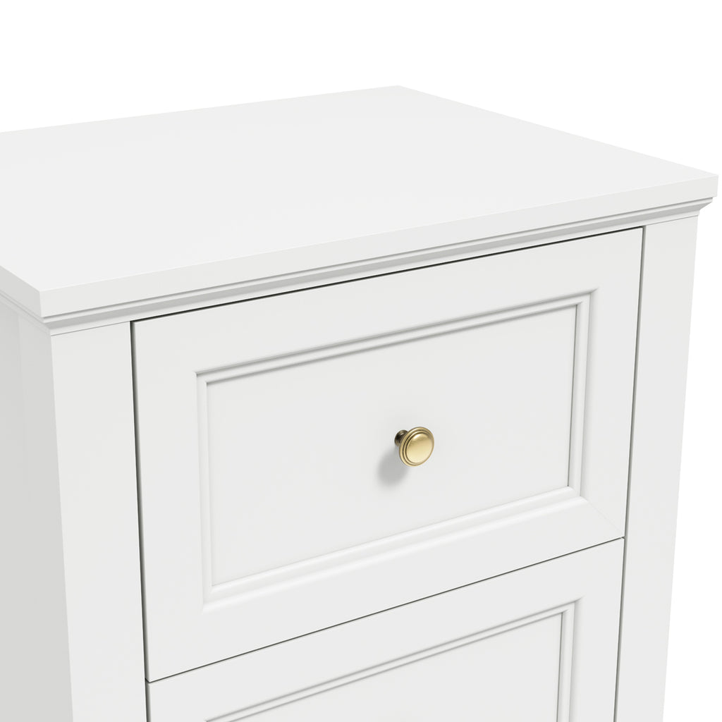 IVES WHITE BEDSIDE CABINET