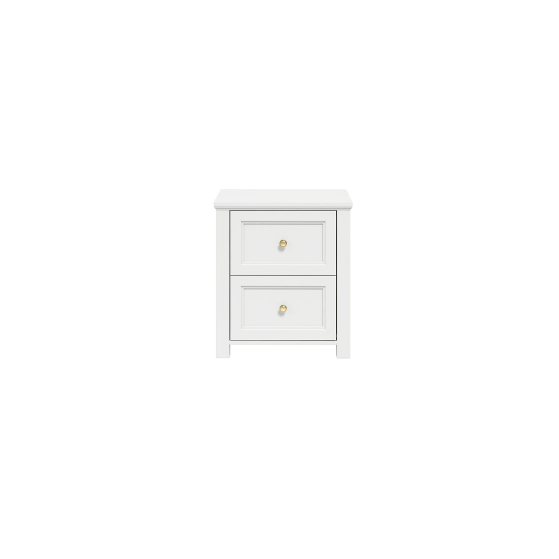 IVES WHITE BEDSIDE CABINET