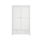 IVES WHITE 2 DOOR WARDROBE