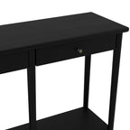 JACKSON MATTE BLACK CONSOLE TABLE