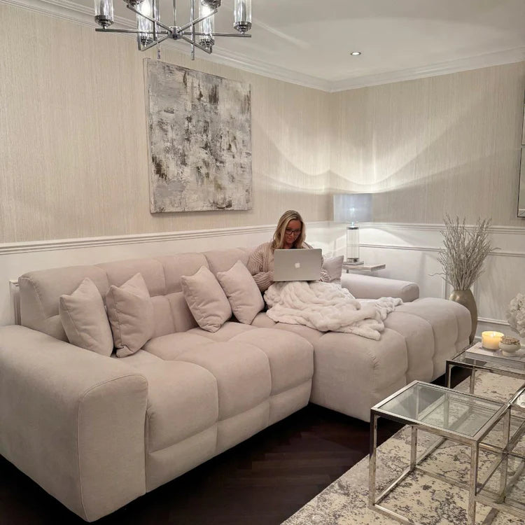 Jacob Sofa Natural Right Hand Facing Corner