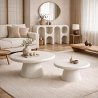 Emilia Coffee & End Table White