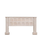 Blanchie Wooden Shop Reception Desk Console Unit