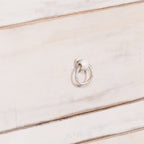 White Distressed Oriental Sideboard
