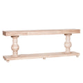 Wooden Console Table with Drawers