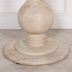 Blanche Wooden Round Dining Table 152cm