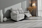 Klint Grez Lay-Z-Boy Style Fabric Power Recliner 3 Seater Sofa