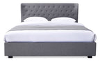 Grey King Size Kensington Ottoman Bed