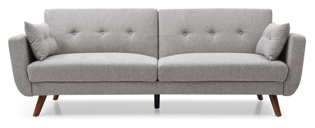 Grey Velvet Oslo Sofa Bed