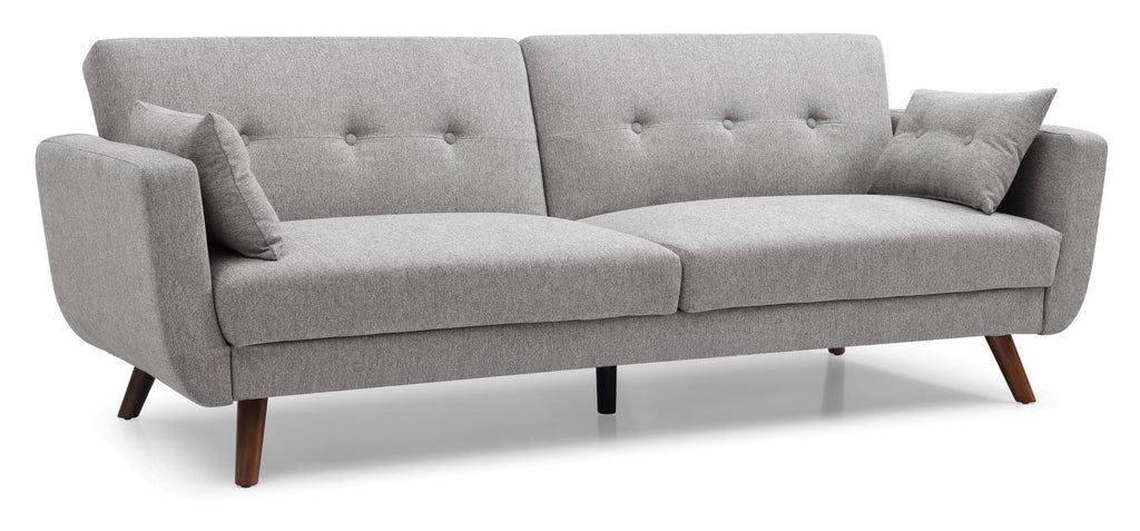Grey Velvet Oslo Sofa Bed