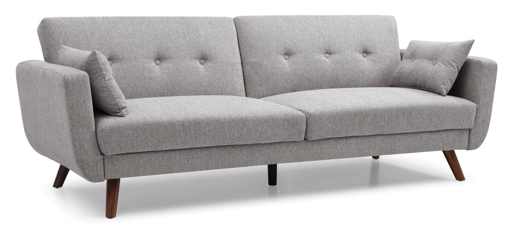 Grey Velvet Oslo Sofa Bed
