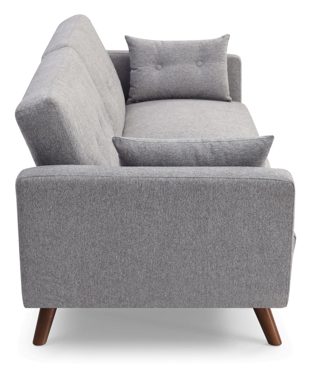 Grey Velvet Oslo Sofa Bed