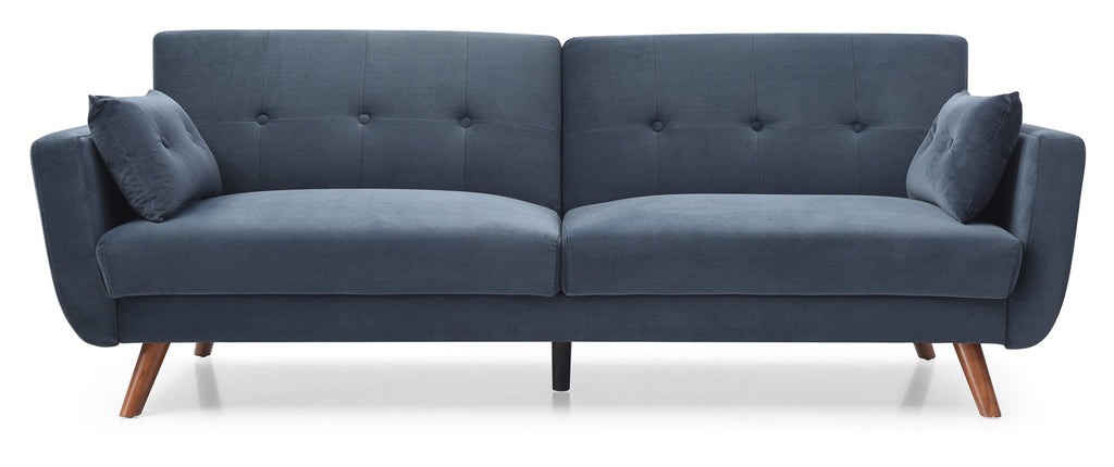 Athena Ink Velvet Oslo Sofa Bed