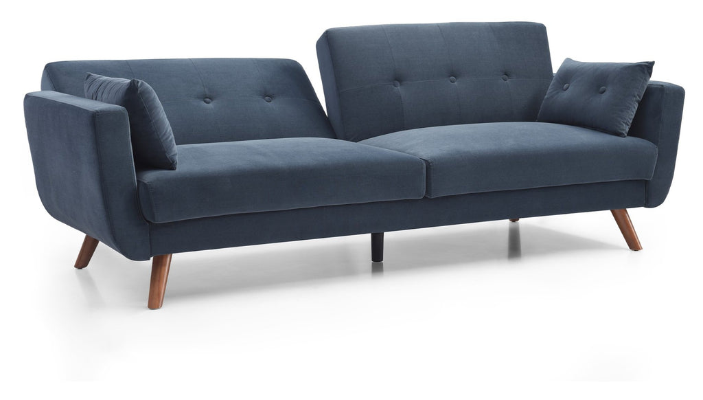 Athena Ink Velvet Oslo Sofa Bed