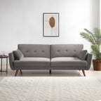 Grey Velvet Oslo Sofa Bed