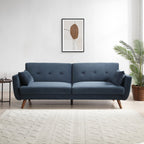 Athena Ink Velvet Oslo Sofa Bed