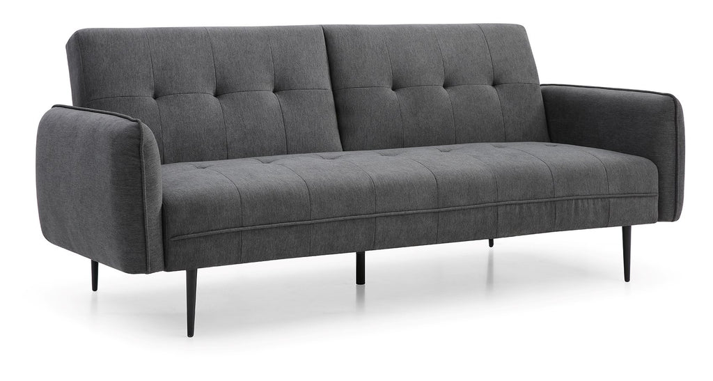 Themis Grey Soft Textured Weave Erik Sofa Bed
